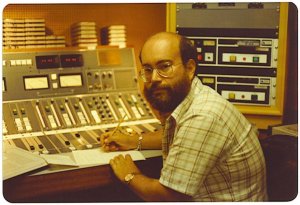 A younger me at WABC's Studio 8X in the ABC Building!